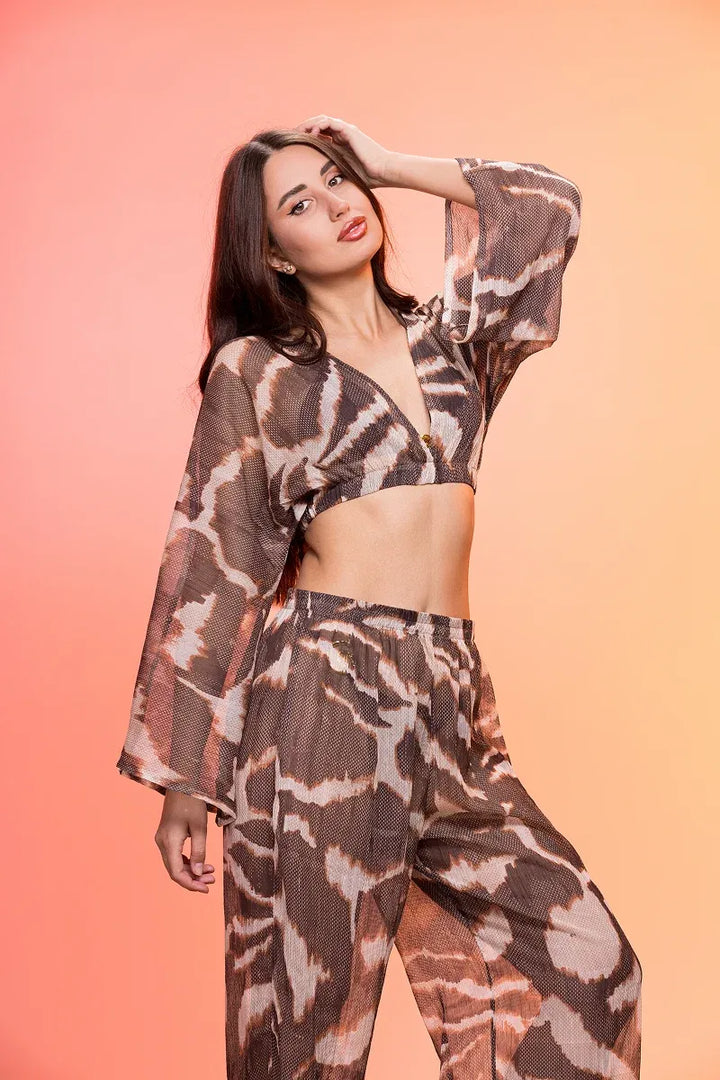 Moudda Tresors De Mimi - Set de plage Luana Léopard - Tunisie 3