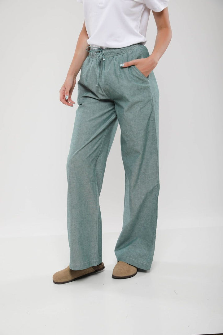 Moudda Billiorich - Pantalon Large Femme en Lin Mélangé - Tunisie 2