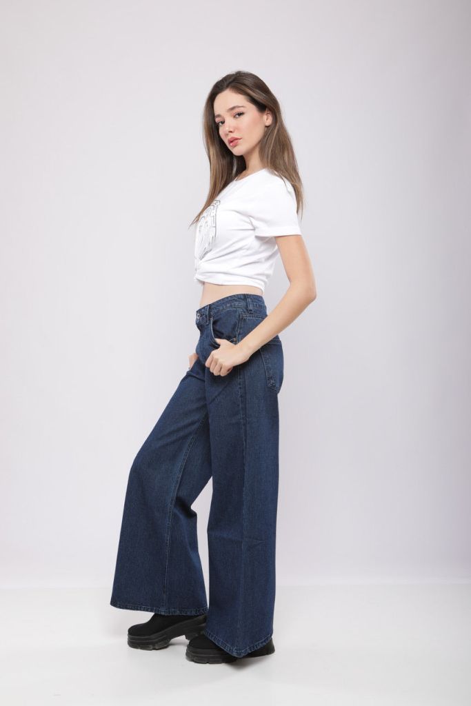 Moudda Billiorich - Pantalon large en denim - 3