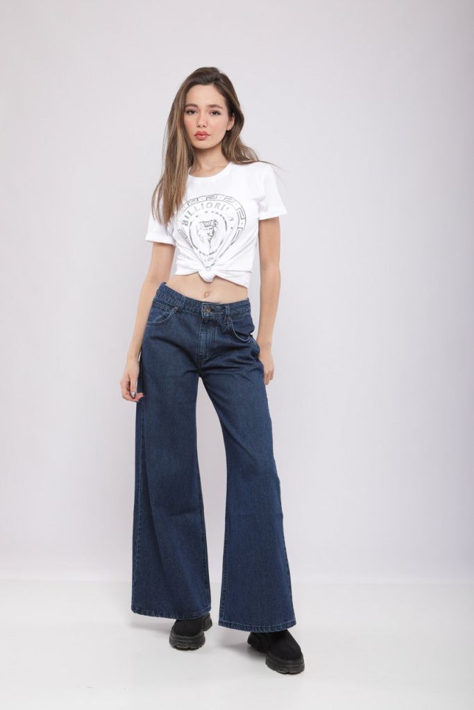 Moudda Billiorich - Pantalon large en denim - 2