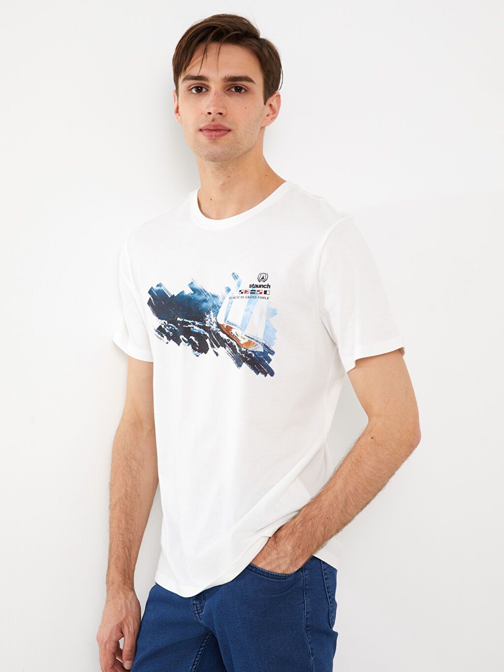 Moudda LC Waikiki - T-Shirt- Manches Courtes Tric - Tunisie 1