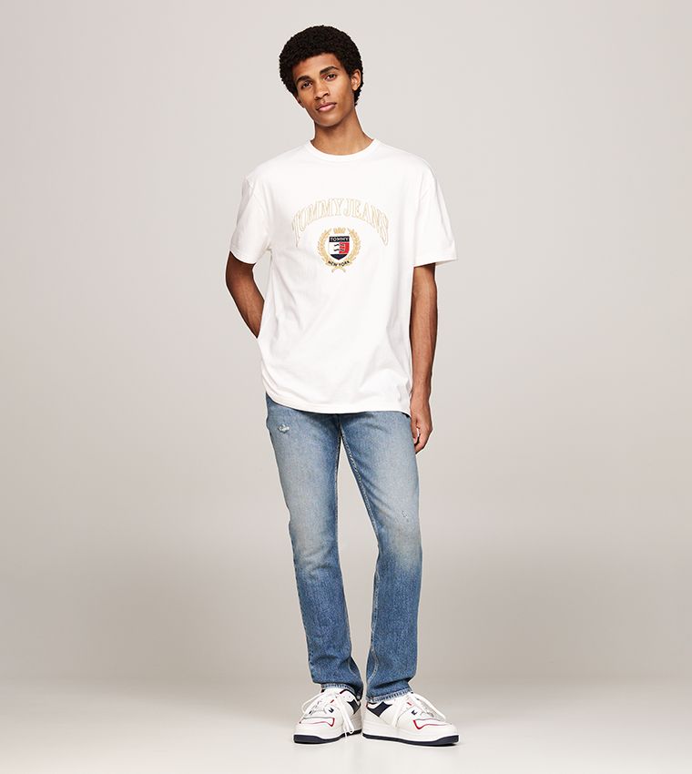 Moudda Tommy Hilfiger - Tshirt Coupe Régulière Brodé Monotype  - Tunisie 1