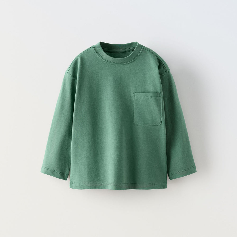 Moudda ZARA - T-shirt enfant uni basique manches longues - Tunisie 2