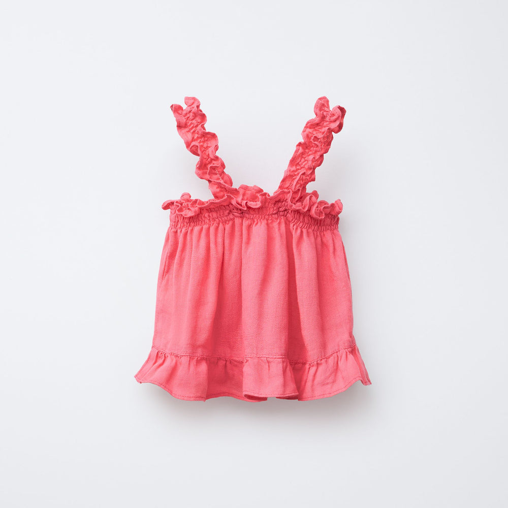 Moudda ZARA - Chemise Enfant - Corail (Collection Méditerranée) - Tunisie 2