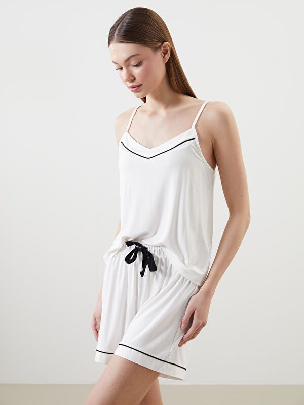 Moudda LC Waikiki - Ensemble de Sous-vêtement en jersey et short pour Femmes - Tunisie 2