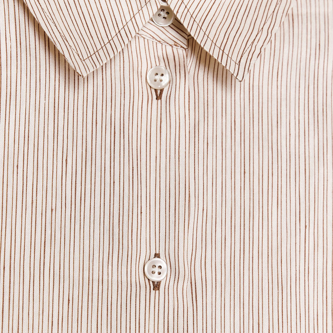 Moudda ZARA - Chemise - Rayure, Lin/Soie & Oversize - Tunisie 3