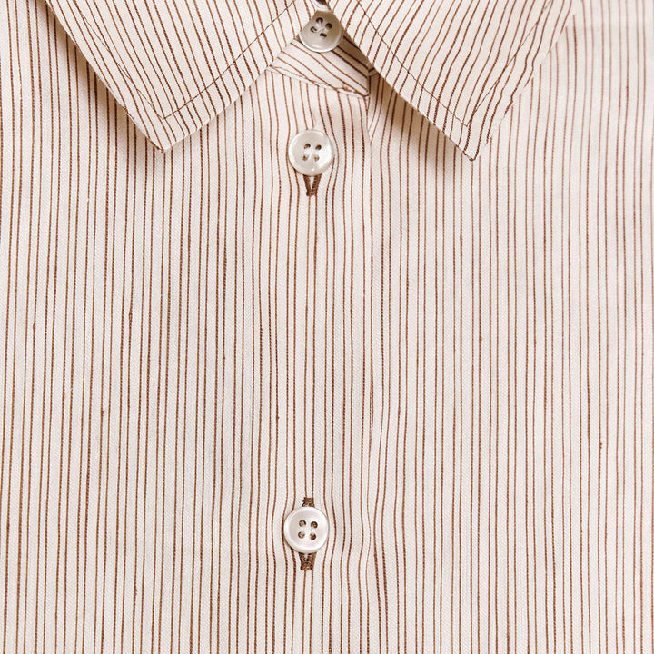 Moudda ZARA - Chemise - Rayure, Lin/Soie & Oversize - Tunisie 3