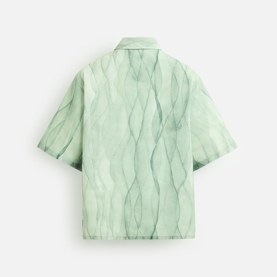 Moudda ZARA - Chemise Imprimée - Slub - Tunisie 2