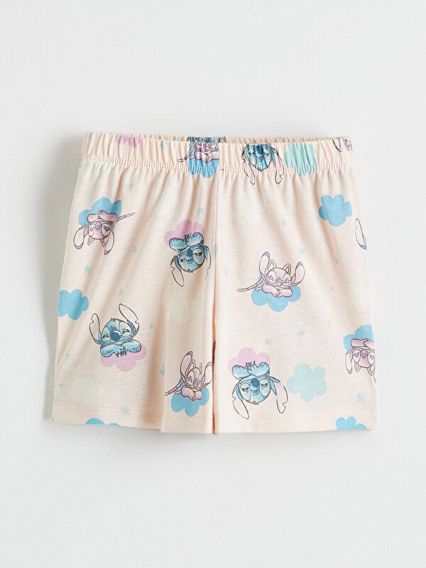 Moudda LC Waikiki - Short-Capri manches courtes pour Fille couleur Crème - Tunisie 5