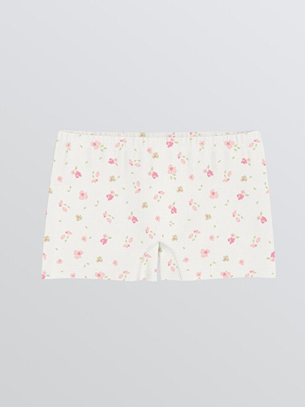 Moudda LC Waikiki - Boxer en jersey pour Fille couleur Écru imprimé - Tunisie 3
