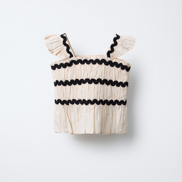 Moudda ZARA - Top Enfant Beige - Onduline & Twinset - Tunisie 2