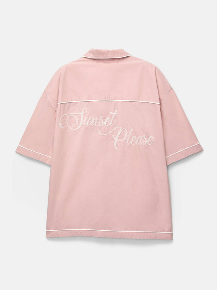 Moudda PULL & BEAR - Chemise - Coucher de Soleil Rose - Tunisie 3
