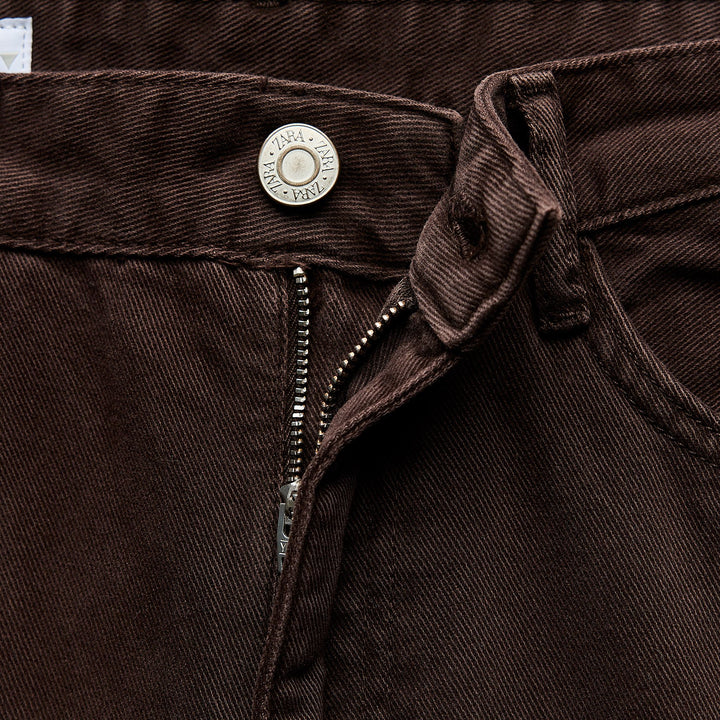 Moudda ZARA - Pantalon relaxed oversized taille mi-haute longueur complète - Tunisie 3