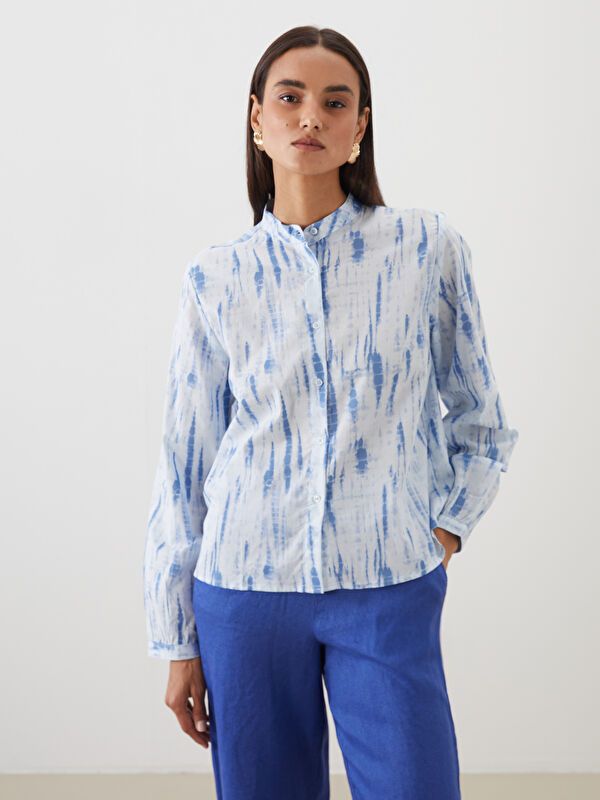 Moudda LC Waikiki - Chemise tissée à manches longues pour Femmes - Tunisie 1