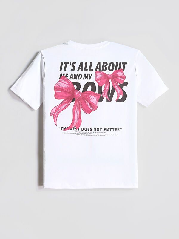 Moudda LC Waikiki - Body jersey manches courtes Fille Buxe blanc - Tunisie 2