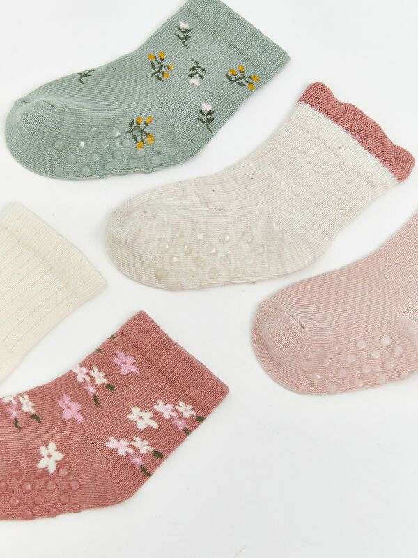 Moudda LC Waikiki - Chaussettes courtes Fille Vert terne - Tunisie 2