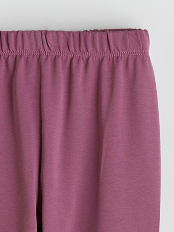 Moudda LC Waikiki - T-shirt jersey stretch basique Fille Prune lumière - Tunisie 2