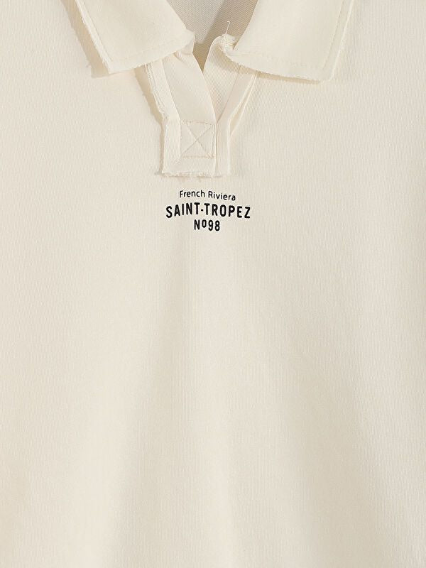 Moudda LC Waikiki - Sweatshirt en jersey Fille Ecru - Tunisie 4