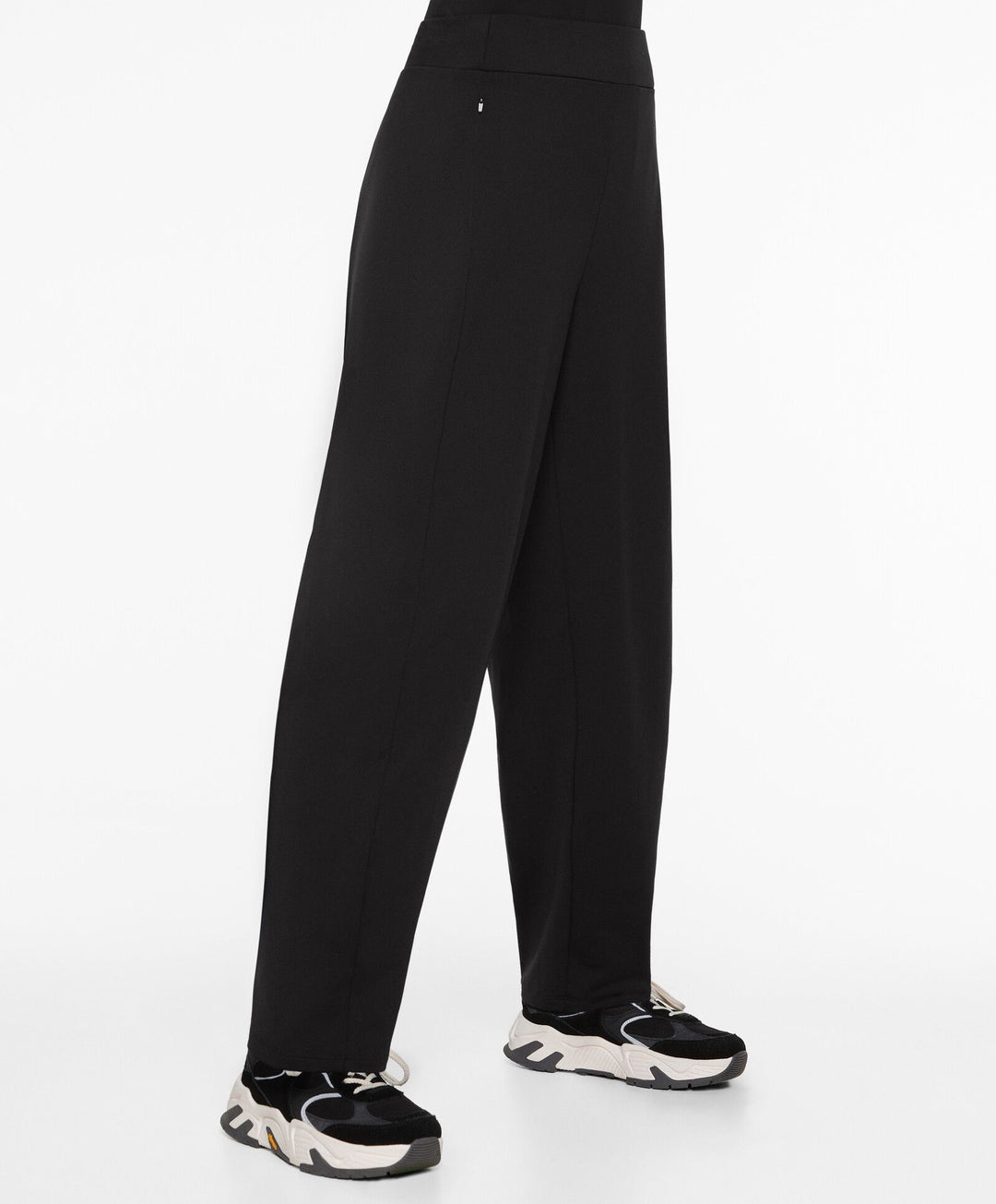 Moudda Oysho - Pantalon Long Ballon Chaud - Taille Haute, Cheville, Zip & Couture - Tunisie 1