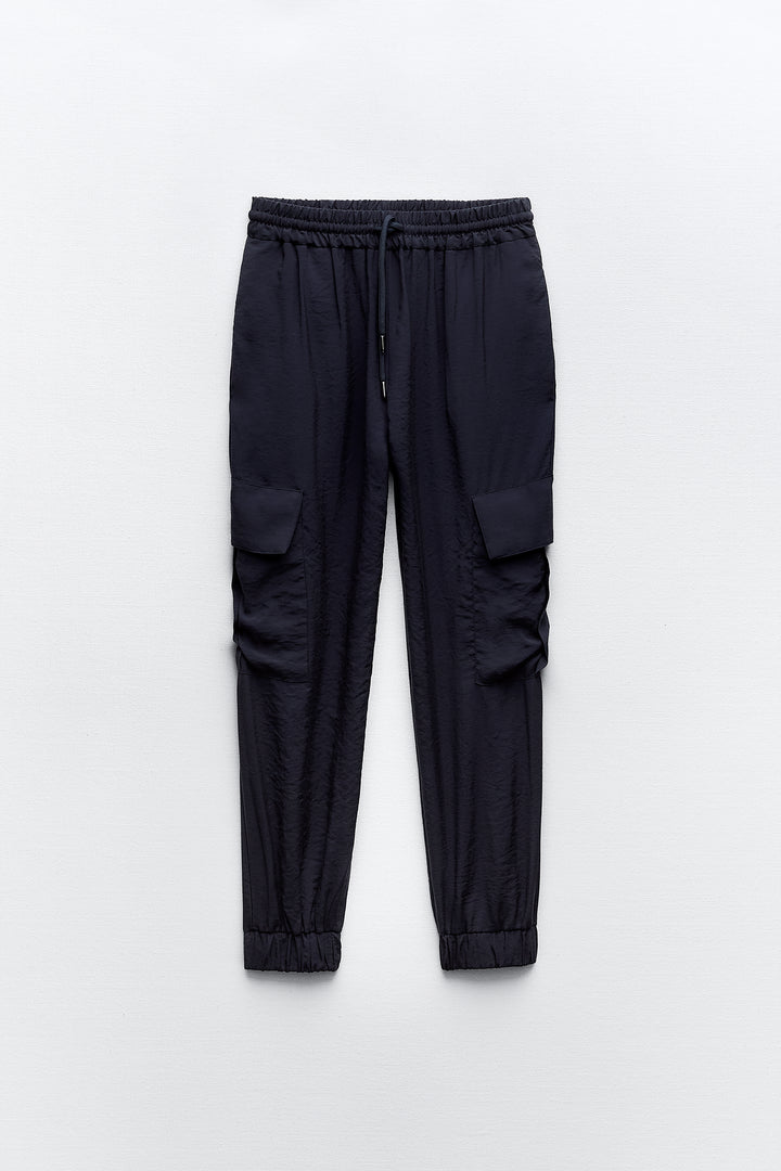 Pantalon Cargo taille élastique