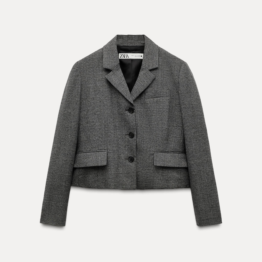 Moudda ZARA - Combinaison 1210 veste à petits carreaux - Tunisie 2