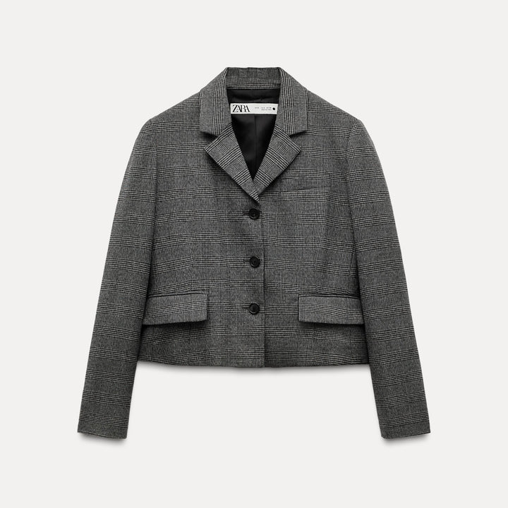 Moudda ZARA - Combinaison 1210 veste à petits carreaux - Tunisie 2