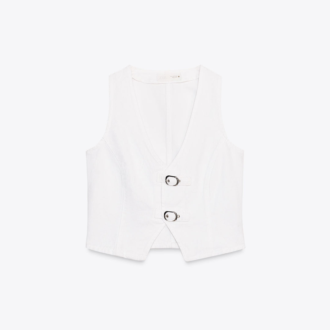 Moudda ZARA - Gilet Denim - Boucles - Tunisie 1