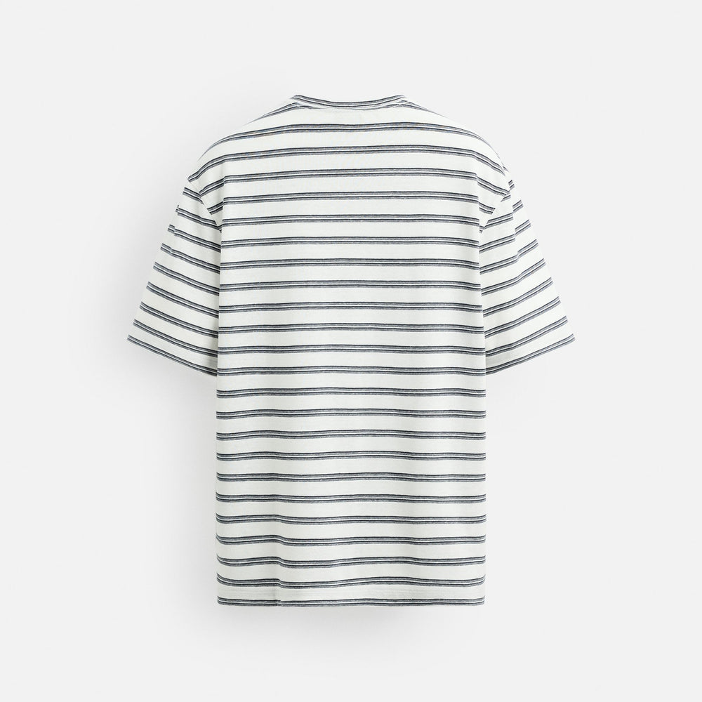 Moudda ZARA - T-Shirt - Fil Teint & Lin (Nuit & Citron Vert) - Tunisie 2