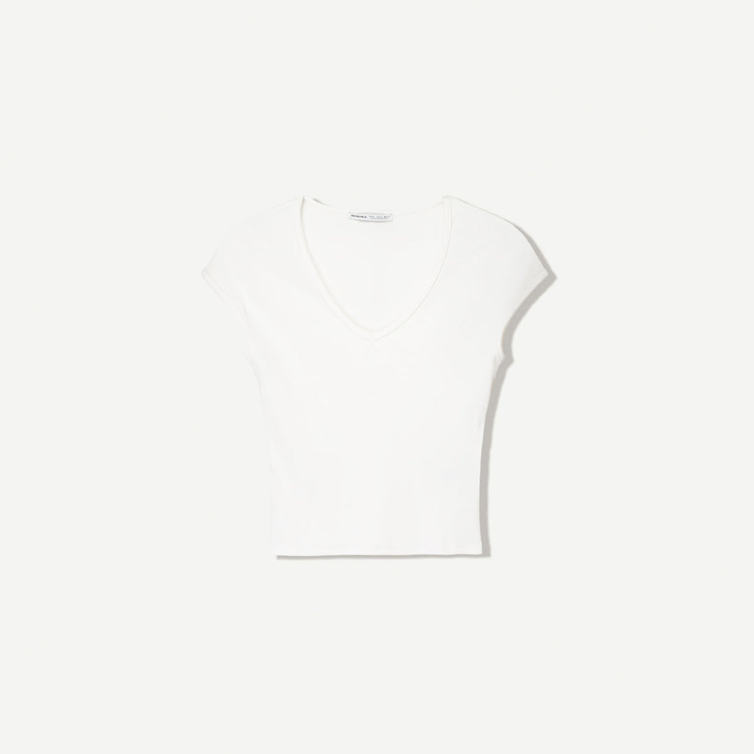Moudda BERSHKA - T-Shirt - Col Piqué - Tunisie 1