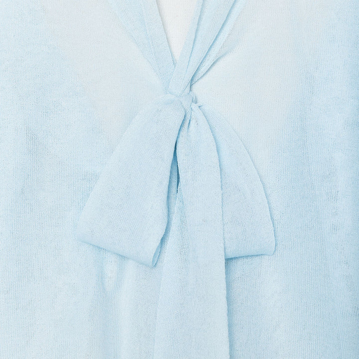 Moudda ZARA - Blouse Maille Fine - Nœud - Tunisie 3