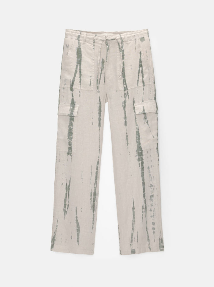 Moudda PULL & BEAR - Pantalon Tie Dye Poches Lin - Tunisie 1