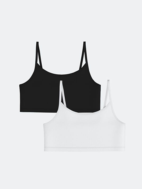 Moudda LC Waikiki - Bustier jersey Fille Noir - Tunisie 1