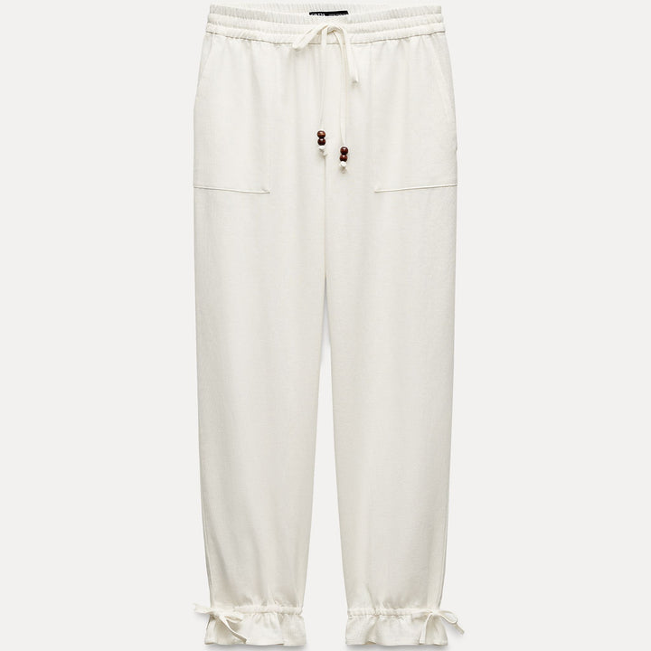 Moudda ZARA - Pantalon en lin poignet - Tunisie 1