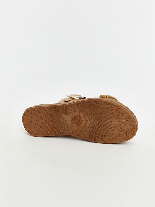 Moudda LC Waikiki - Pantoufles Femme Beige - Tunisie 4