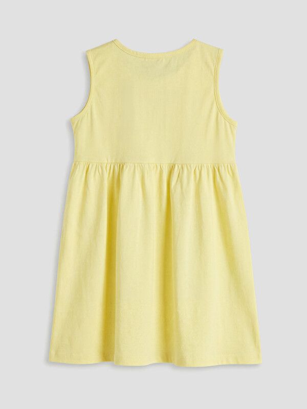 Moudda LC Waikiki - Robe manches courtes en jersey pour Fille couleur Jaune citron - Tunisie 2