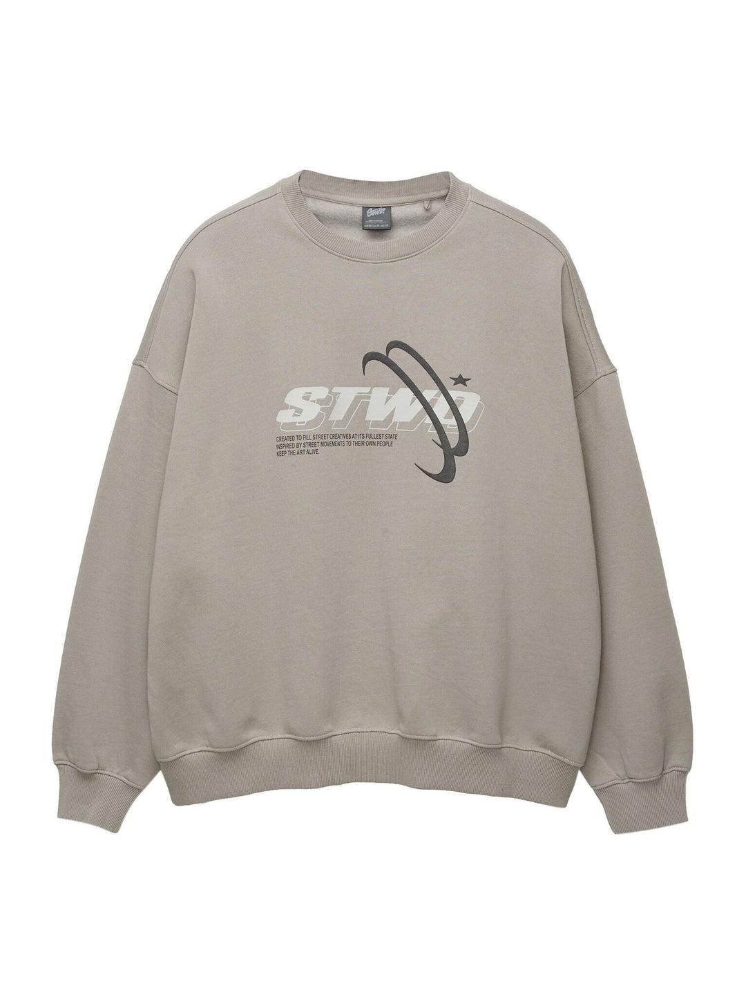 Moudda PULL & BEAR - Sweat Col Rond Lavé - Tonal Collection - Tunisie 1