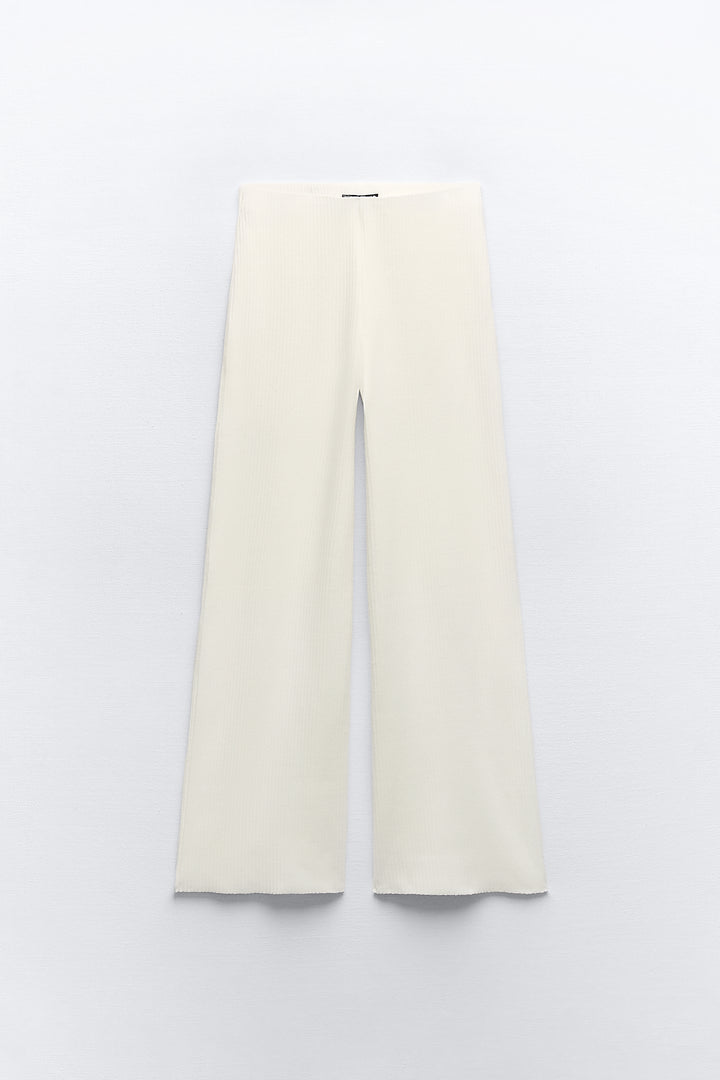 Pantalon côtelé brossé