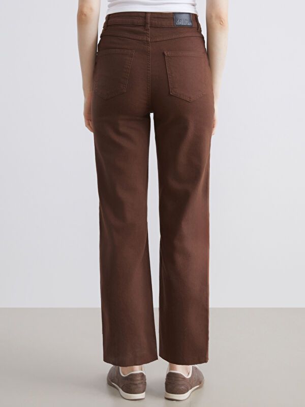 Moudda LC Waikiki - pantalon tissé en jean pour Femmes - Tunisie 4