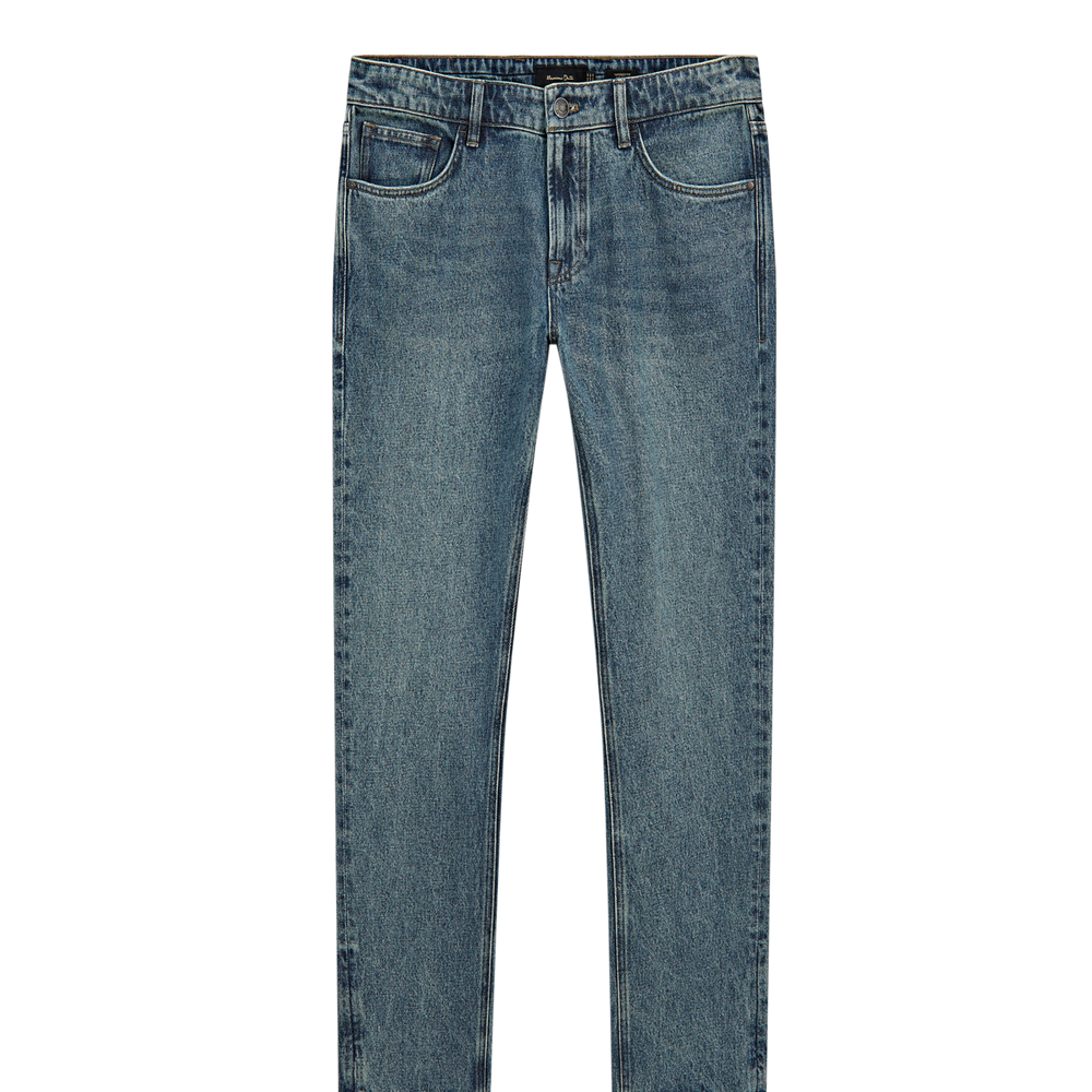 Moudda Massimo Dutti - Pantalon jean dirty stone coupe fuselée - Tunisie 2