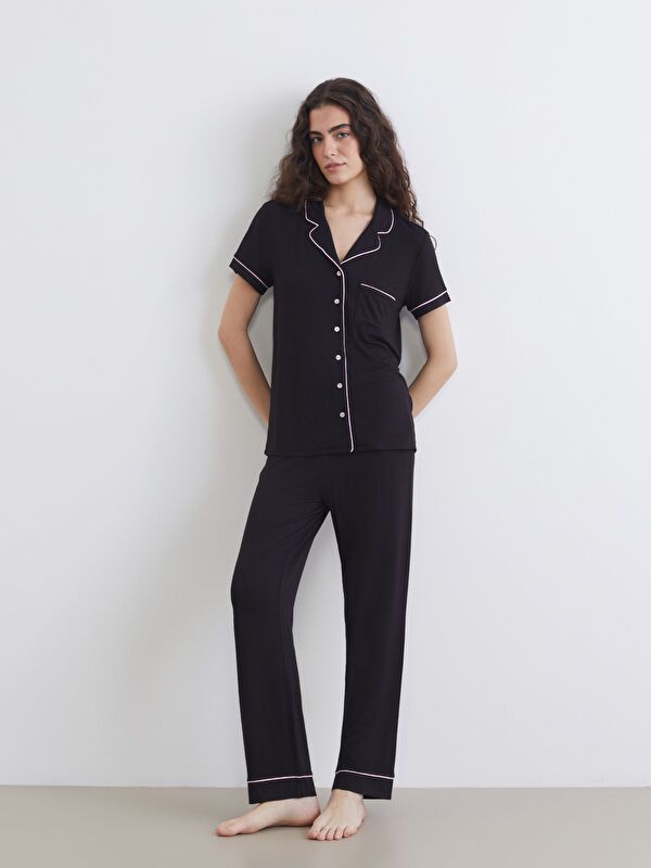 Moudda LC Waikiki - Pyjama manches courtes en jersey pour Femme - Tunisie 1