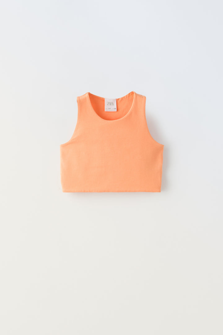 Top Jersey Lycra Fille