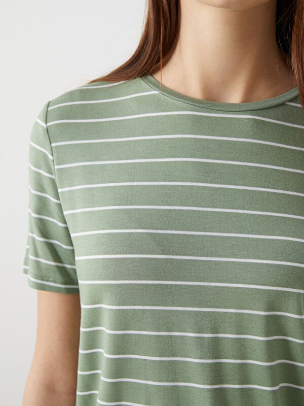 Moudda LC Waikiki - Body basique en jersey à manches courtes pour Femmes - Tunisie 3