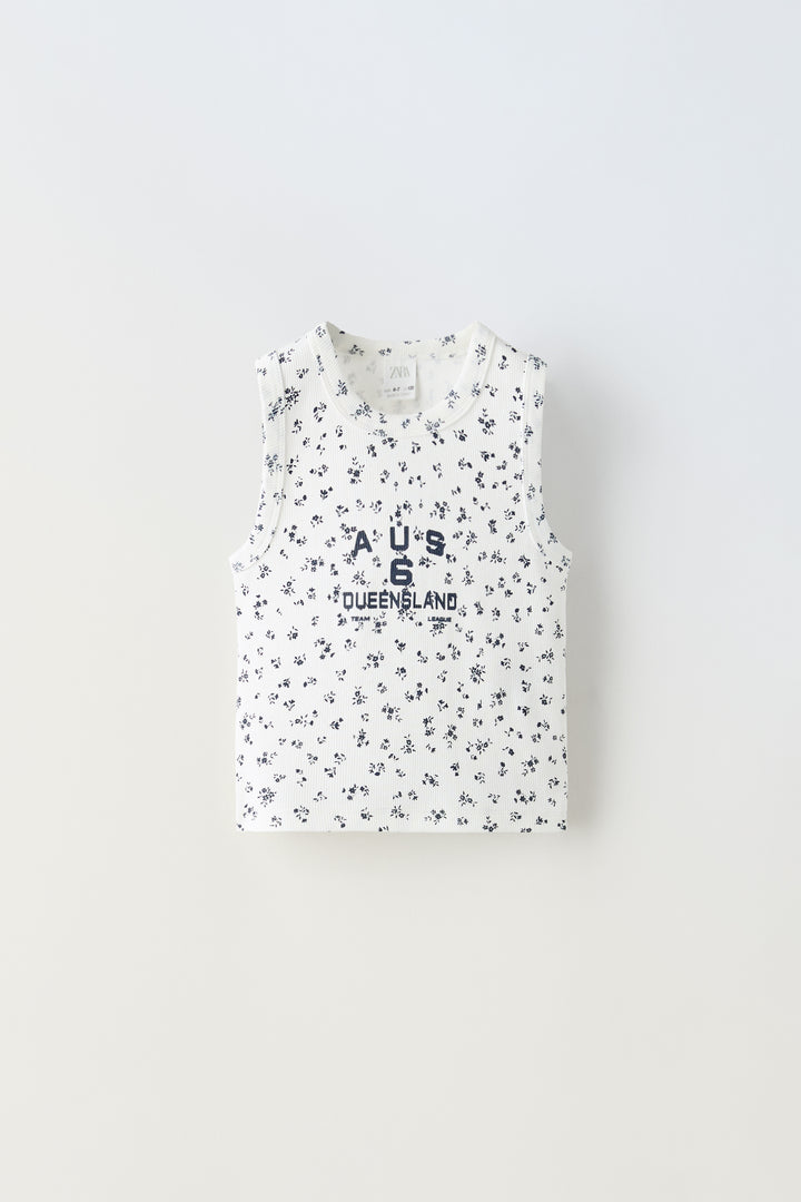 Top varsity twin set