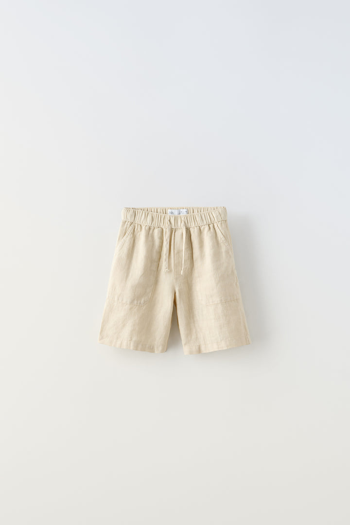 Bermuda coton/lin set (E) Ramadan