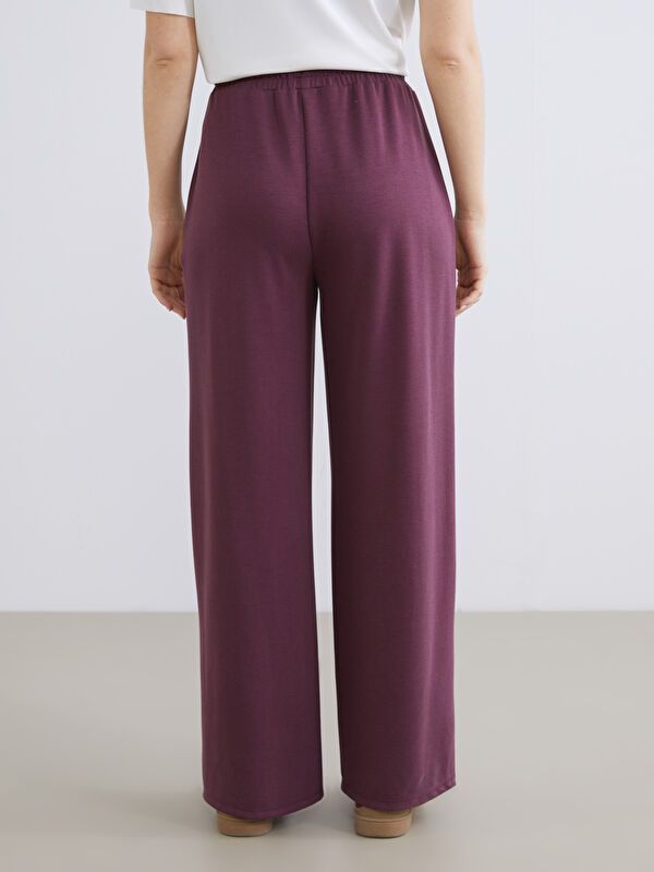 Moudda LC Waikiki - Pantalon en jersey Femme Prune - Tunisie 4