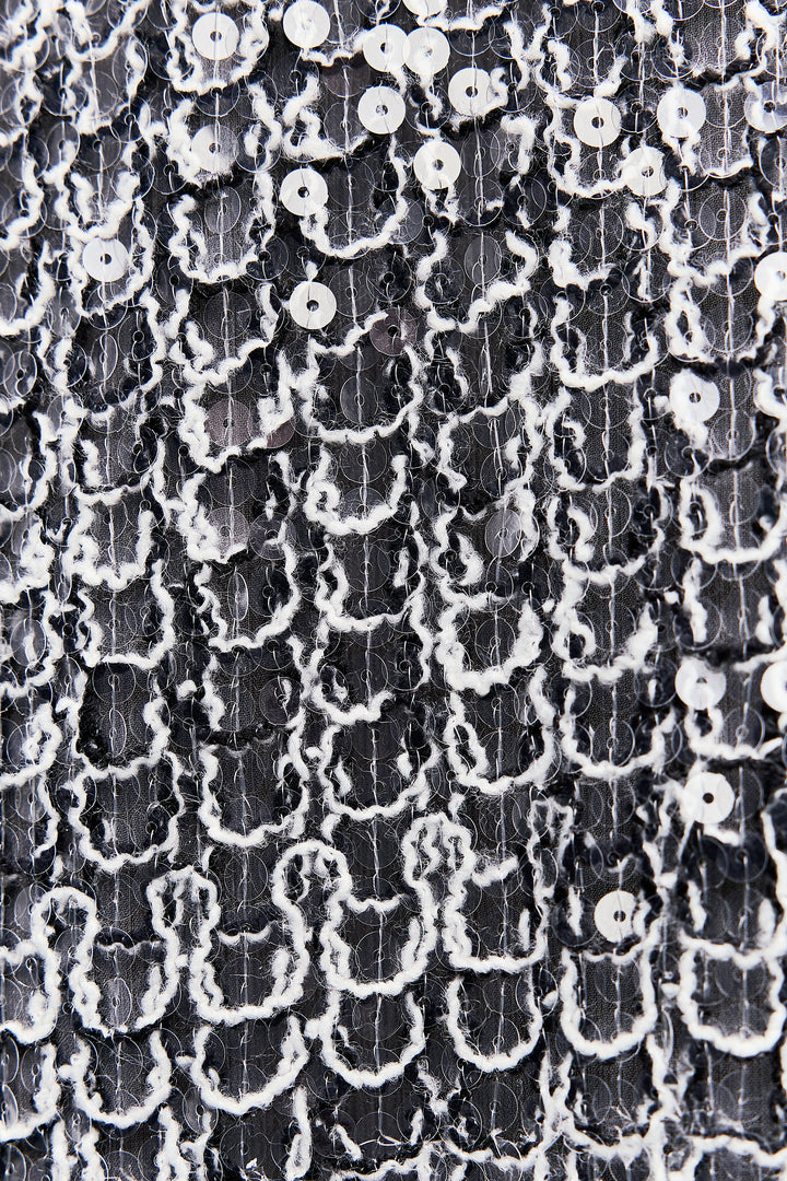 Veste fantaisie à paillettes