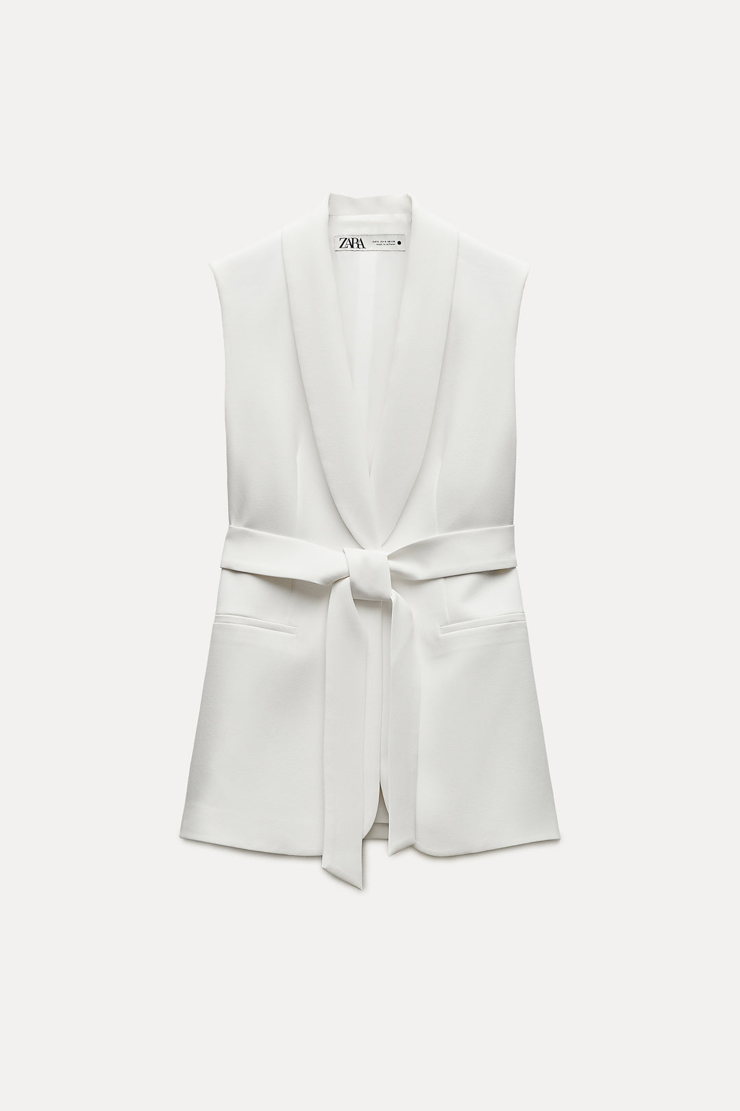 Gilet Smoking avec Ceinture**