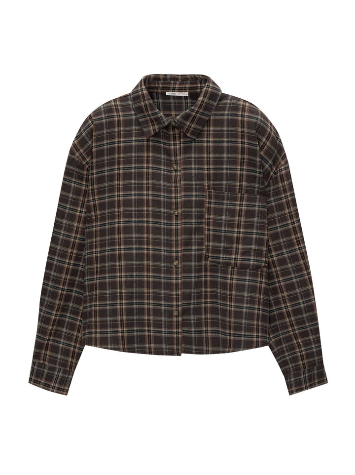 Moudda PULL & BEAR - Chemise Courte - Carreaux Pacific - Tunisie 1