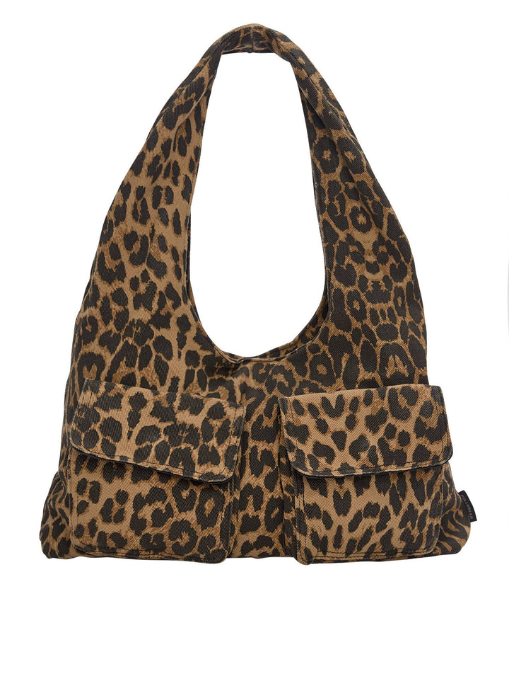 Moudda PULL & BEAR - Sac Hobo Canvas Imprimé Animal - Tunisie 2