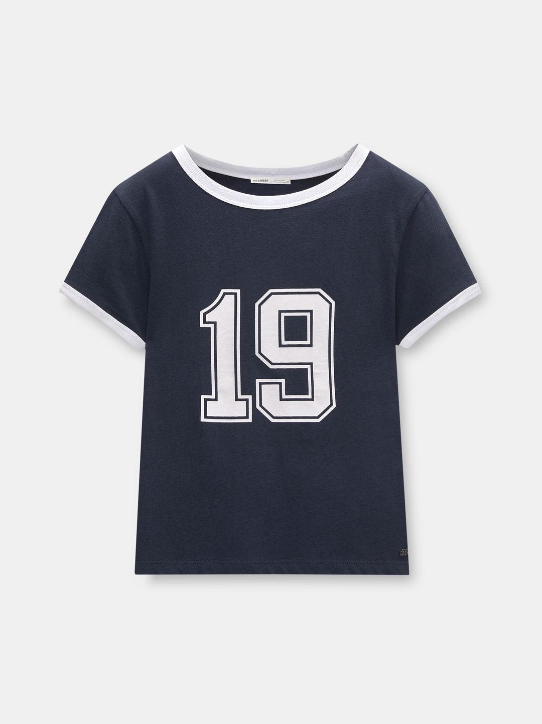 Moudda PULL & BEAR - T-Shirt Pacific Côtelé Imprimé - Tunisie 1